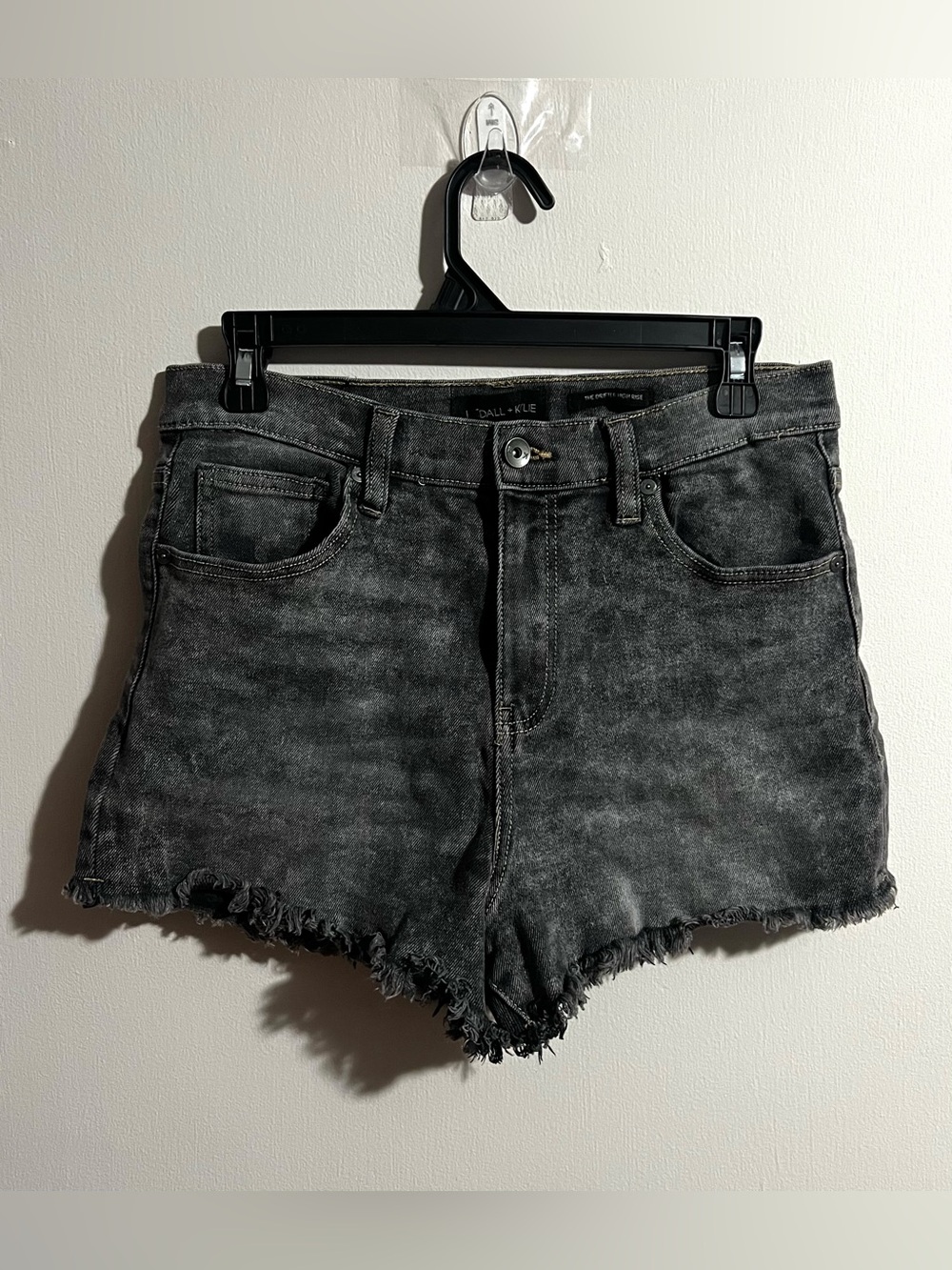 Kendall + Kylie Black Jean Shorts